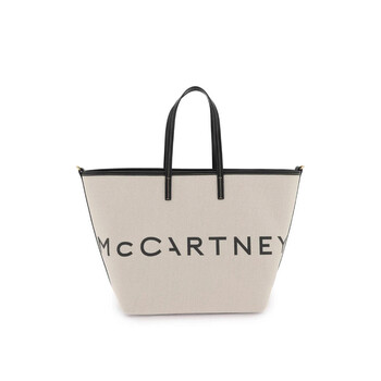 Logo Printed Cotton Tote Bag