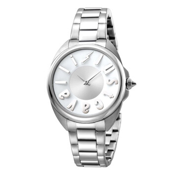 Logo Silver Dial Watch JC1L008M0065