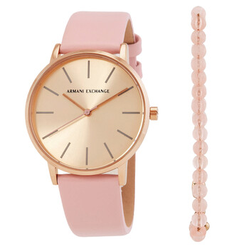 Lola Quartz Watch and Bracelet Set AX7150SET