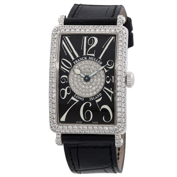 Long Island Quartz Diamond Black Dial Watch 952 QZ D 1P OG