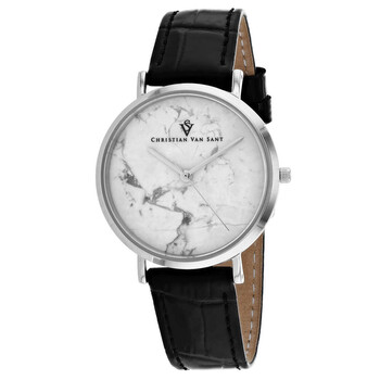 Lotus Quartz White Dial Watch CV0420BK