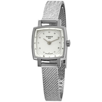 Lovely Silver Diamond Dial Watch T058.109.11.036.00