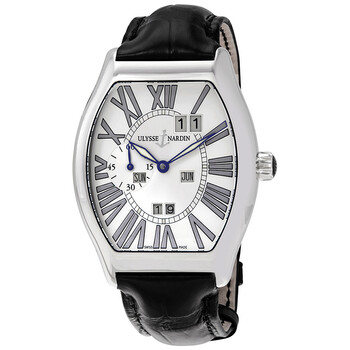 Ludovico 18kt White Gold Automatic Perpetual Calendar Silver Dial Watch