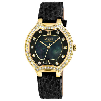 Lugano Diamond Mother of Pearl Dial Watch