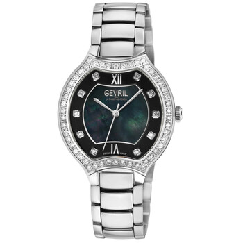 Lugano Diamond Mother of Pearl Dial Watch 11247B