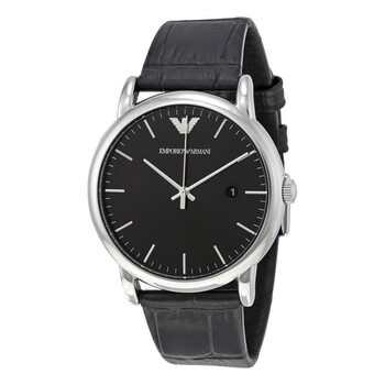 Luigi Black Dial Watch AR2500