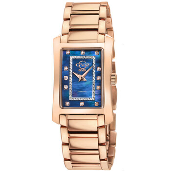 Luino Diamond Blue Dial Watch 14605B