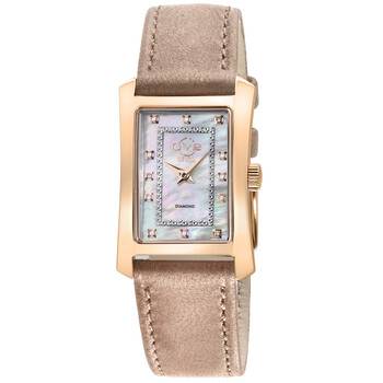 Luino Diamond Mother of Pearl Dial Watch
