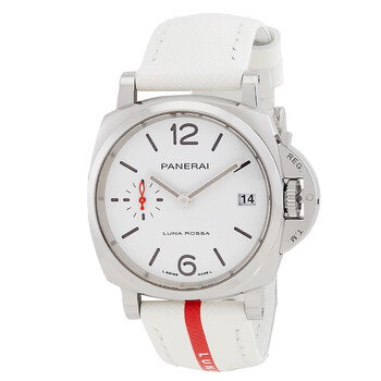 Luminor Due Luna Rossa Automatic White Dial Watch PAM01378