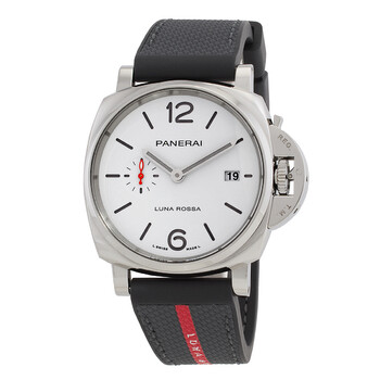 Luminor Due Luna Rossa Automatic White Dial Watch PAM01381