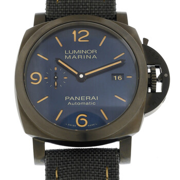 Luminor Hand Wind Blue Dial Watch PAM01021
