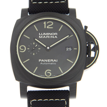 Luminor Marina TuttoGrigio Automatic Black Dial Watch PAM01118