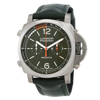 Luminor Regatta Chronograph Automatic Green Dial Watch PAM01299