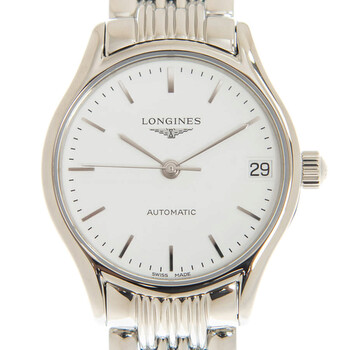 Lyre Automatic White Dial Watch L4.361.4.12.6