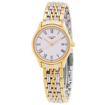 Lyre Quartz White Dial Watch L4.259.2.11.7