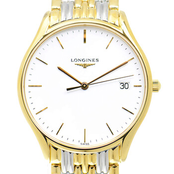 Lyre Quartz White Dial Watch L4.759.2.12.7