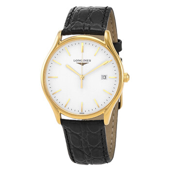 Lyre Quartz White Dial Watch L4.859.2.12.2