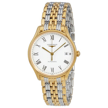 Lyre White Dial Two Tone Watch L4.860.2.11.7