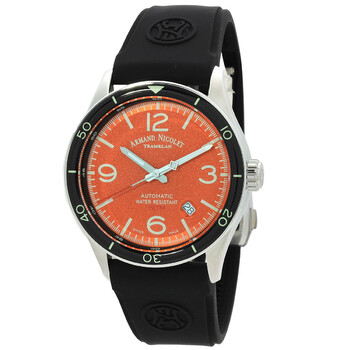 M2H Automatic Orange Dial Watch A740HNAORGG2710N