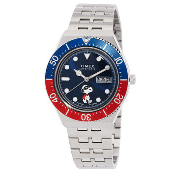 M79 X Peanuts Automatic Blue Dial Watch TW2W475000