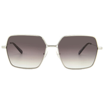 MEADOW SUN Waning Moon Gradient Square Sunglasses 4067 SVBARWMNG