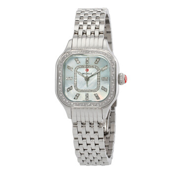 MICHELE MEGGIE Diamond Mother of Pearl Dial Watch MWW33B000001