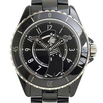 Mademoiselle J12 La Pausa Automatic Chronometer Black Dial Watch H7609