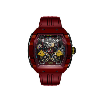 Magellan Automatic Red Dial Watch NB610004