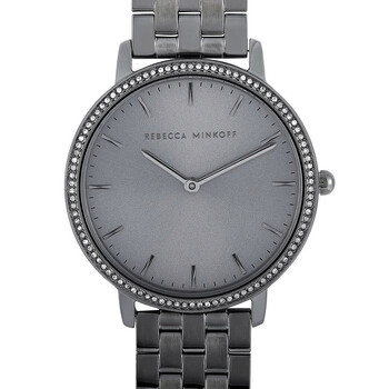 Major Quartz Crystal Grey Dial Watch
