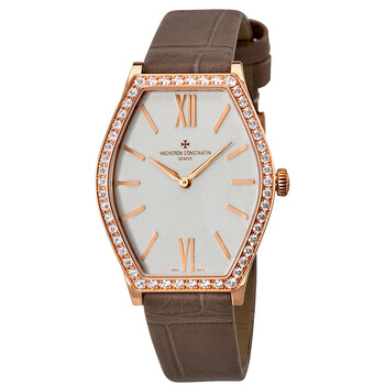 Malte Silver Dial 18K Rose Gold Diamond Watch 25530000R9742