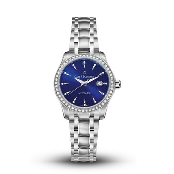 Manero Autodate Automatic Diamond Blue Dial Watch 00.10911.08.53.31