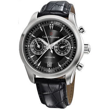 Manero CentralChrono Black Dial Watch 00.10910.08.33.01