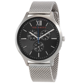 Manhatt Multifunction Quartz Black Dial Watch BKPMHF015