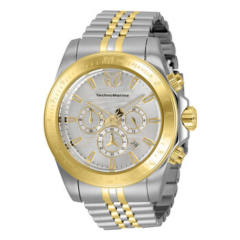 Manta Grand Silvertone Dial Watch TM220143