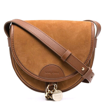 Mara Suede And Leather Shoulder Bag