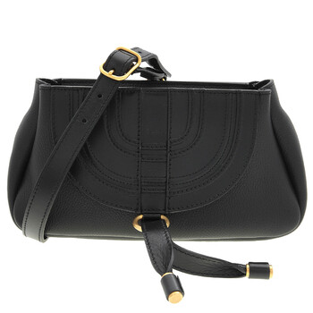Marcie Small Black Shoulder Bag