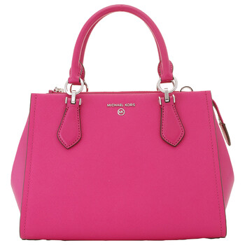 Marilyn Medium Saffiano Leather Satchel