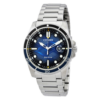 Marine 1810 EcoDrive Blue Dial Watch AW181085L
