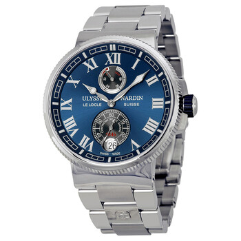 Marine Chronometer Blue Dial Watch 11831267M43