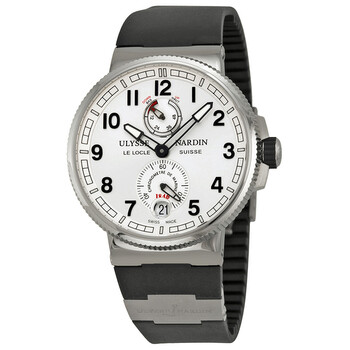 Marine Chronometer Silver Dial Watch