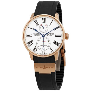 Marine Chronometer Torpilleur Automatic 18kt Rose Gold Watch
