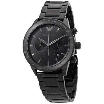 Mario Chronograph Quartz Black Dial Watch AR11242