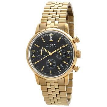 Marlin Chronograph Automatic Black Dial Watch TW2W59900