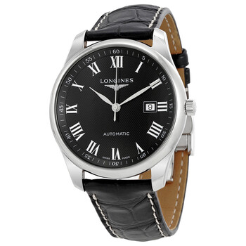 Master Automatic Black Dial Watch L2.893.4.51.7