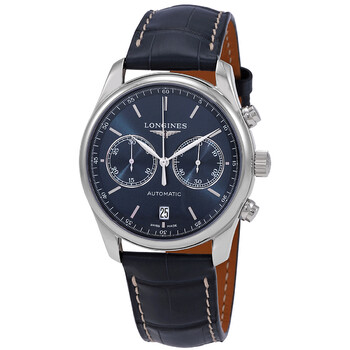 Master Chronograph Automatic Blue Dial Watch L2.629.4.92.0