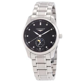 Master Collection Automatic Diamond Black Dial Watch L29094576
