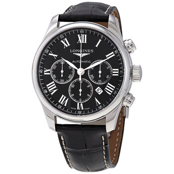Master Collection Black Dial Automatic Chronogrph Watch L2.859.4.51.7
