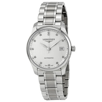 Master Collection Silver Diamond Dial Stainless Steel L25184776