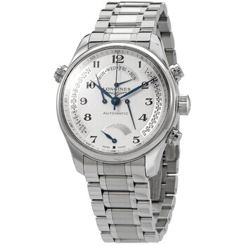 Master Retrograde Automatic Silver Dial Watch L2.716.4.78.6