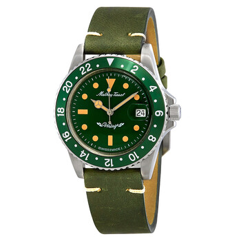 Mathey Vintage Automatic Green Dial Watch H900ATLV